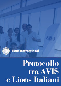 Protocollo Avis e Lions italiani